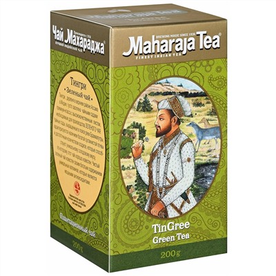 Maharaja Tea Assam TinGree Green Tea / Чай Зеленый Ассам Тингри 200 г