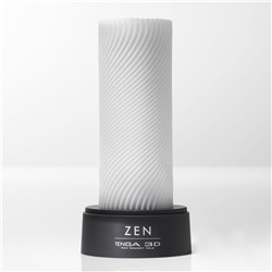 Белый 3D мастурбатор ZEN