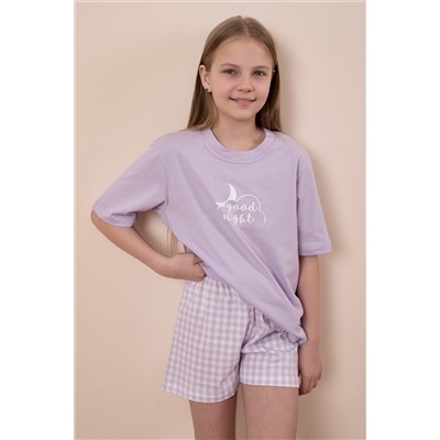 Пижама футболка и шорты М225126Псб