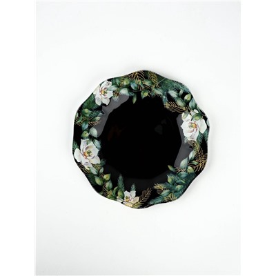 Тарелка плоская новогодняя «Зимние истории», d=20 см