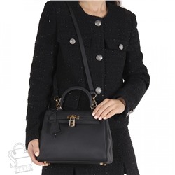 Сумка женская кожаная 25KLVG black Vitelli Grassi