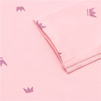 Боди детское MINAKU, рост 62-68 см, розовое