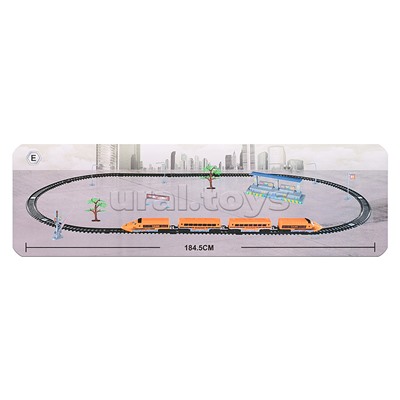 Железная дорога "Train set-2" в коробке