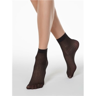 Полиамидные CONTE FANTASY 20 Носки в горошек