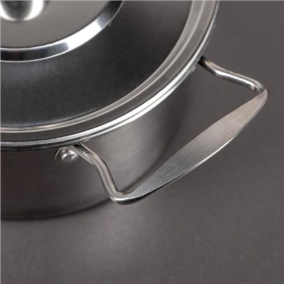 УЦЕНКА Набор кастрюль «Классик» 3 шт.: 1 л (d=16 см), 1.5 л (d=18 см), 2 л (d=20 см)