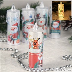 Свеча светодиодная новогодняя 13 см / VFR-45 /уп 480/