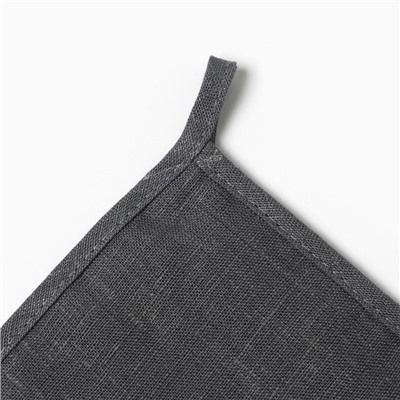 Прихватка «Этель» ECO grey, 19×19 см, 100% лён, 245 г/м²