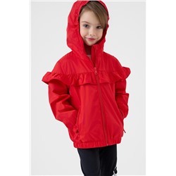Куртка текстильная с полиуретановым покрытием для девочек (ветровка) PLAYTODAY, 1243048