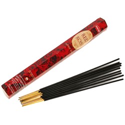 HEM Благовония шестигранник упаковка: Rose 6 уп.