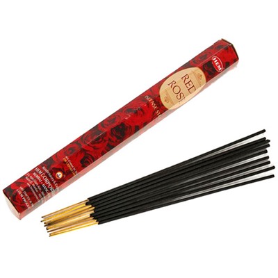 HEM Благовония шестигранник упаковка: Rose 6 уп.