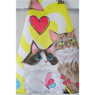 Натали Полотенце Набор кухонных полотенец Кис Кис