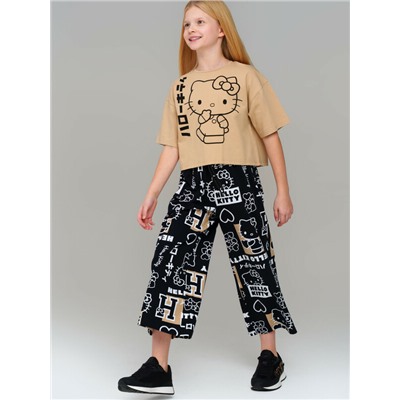 Фуфайка трикотажная для девочек (футболка)