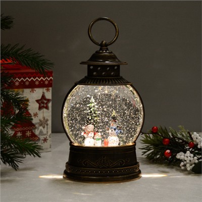 Светильник настольный новогодний 12х7,5х24 см / NG206-19 /уп 12/ музыкальный