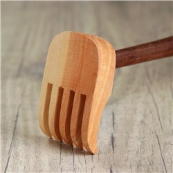 Чесалка-массажёр для спины, 37 см, можжевельник