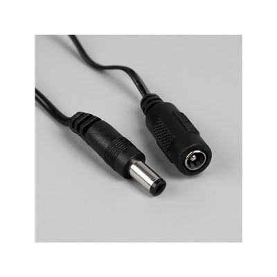 Гирлянда «Мишура» 5 м роса, IP20, серебристая нить, 100 LED, свечение тёплое белое, 12 В