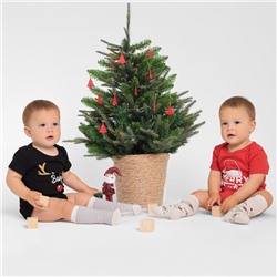 Боди детское «Крошка Я» Хmas babe, рост 74-80 см