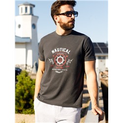 Футболка из премиального хлопка с авторским принтом