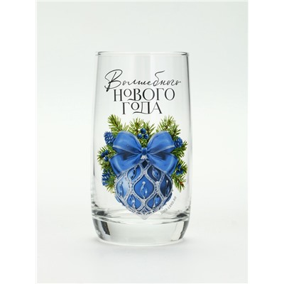 Стакан стеклянный новогодний «Волшебного года», 330 мл