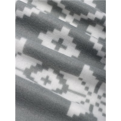 Плед флисовый новогодний «Экономь и Я. Зимние узоры», 150×130 см