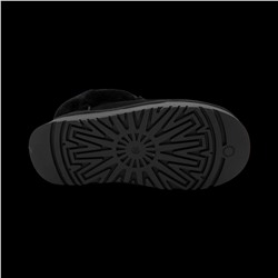 Угги из натуральной кожи 702-1 черные п/п