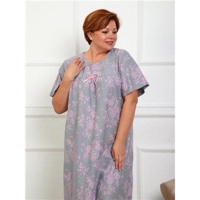 Сорочка "Мариам" (Серый)