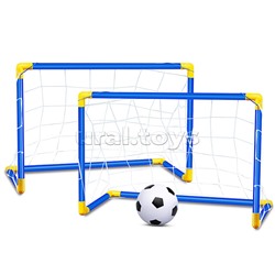 Ворота футбольные "Набор юного футболиста" размер ворот 60*41*29см, трубка d 2см., в пакете