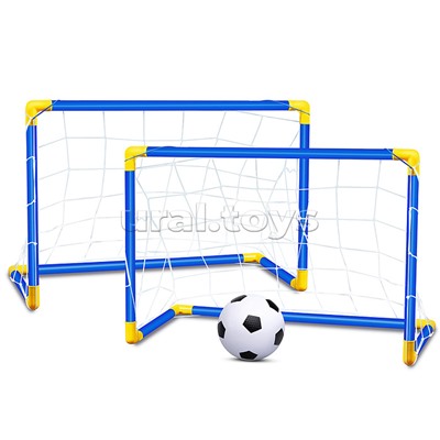 Ворота футбольные "Набор юного футболиста" размер ворот 60*41*29см, трубка d 2см., в пакете