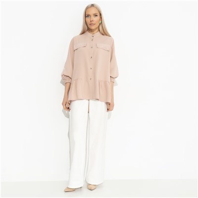 Рубашка с кружевом, Модная магия (розовый)