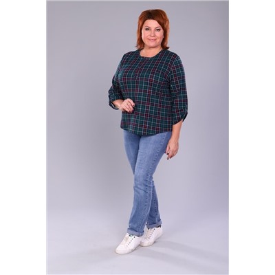 Блуза "Вильнюс" (Изумруд)