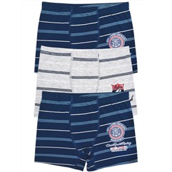 3985 Боксеры для мальчиков многоцвет полоска (BAYKAR)