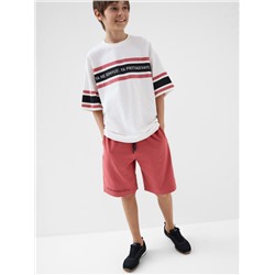 Комплект трикотажный для мальчиков: фуфайка (футболка), шорты