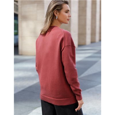 Кардиган из пряжи с кашемиром