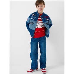 Куртка текстильная джинсовая для мальчиков