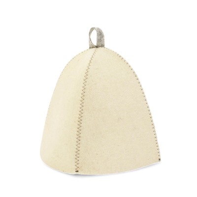 Шапка для бани и сауны «Лист», полиэфир 70%, шерсть 30%