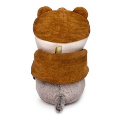 Мягкая игрушка Басик BABY в шапке «Медвежонок», 20 см