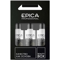EPICA Набор Men`s (шампунь 250мл + кондиционер 250мл + универсальный шампунь 250мл)