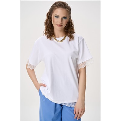 Футболка Бэль (белый)