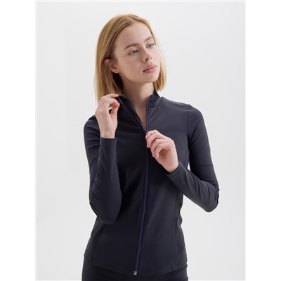 Рашгард женский на молнии MINAKU, чёрный, размер 46