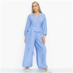 Блуза из вискозы, Восхитительные охваты (голубой рассветный)