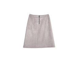 Юбки CONTE DESIRE Замшевая юбка А-силуэта c рельефными линиями