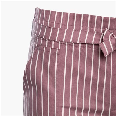 Шорты женские повседневные, лиловые, размер 50