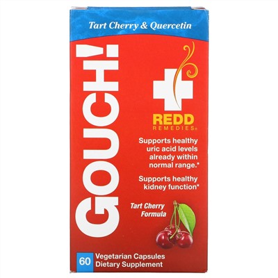 Redd Remedies, Gouch!, 60 Vegetarian Capsules