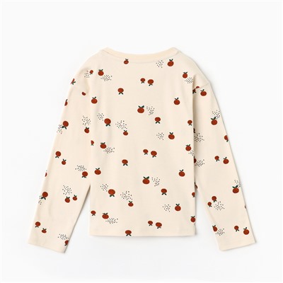 Лонгслив детский KAFTAN Oranges, размер 34 (122-128 см)