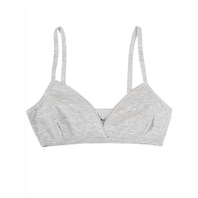 4486-20 Топ для девочки серый (BAYKAR)