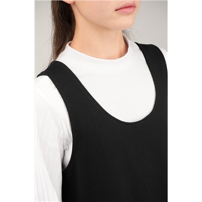 Сарафан для девочки из футера Happyfox