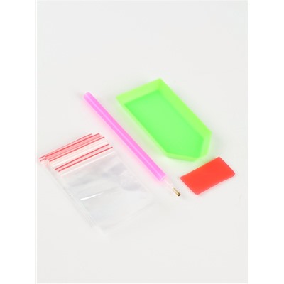 Алмазная мозаика по фото с полным заполнением «Vintage», на холсте с подрамником, А4