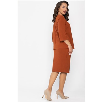 Костюм трикотажный Джуди (терракот) К14341-10М