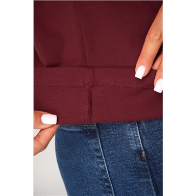 Женская базовая хлопковая футболка Happyfox