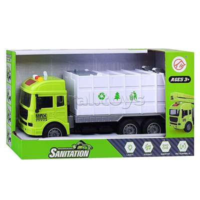 Машина "Мусоровоз‑Чистюля" в коробке
