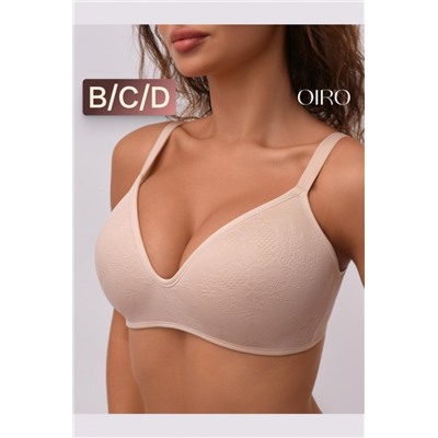 Бюстгальтер формованный OIRO без косточек Snowdrop 1317007 (Бежевый)